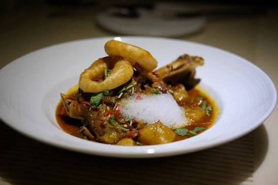 Best lamb curry in Bangkok with aromatic spices and rich curry flavors