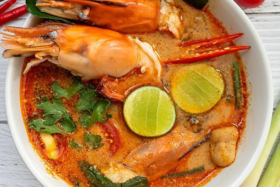 A Spicy Thai Soup With Plenty of Character