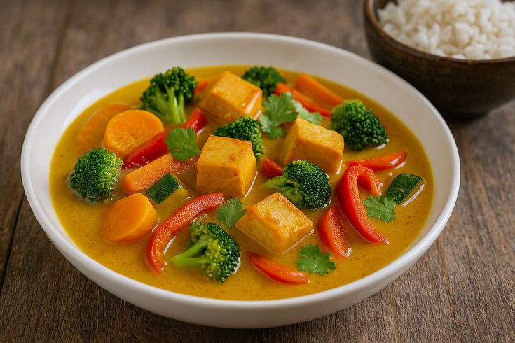 Thai Vegetable and Mushroom Curry