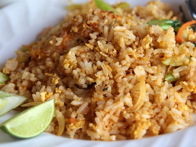 Vegetarian Khao Pad