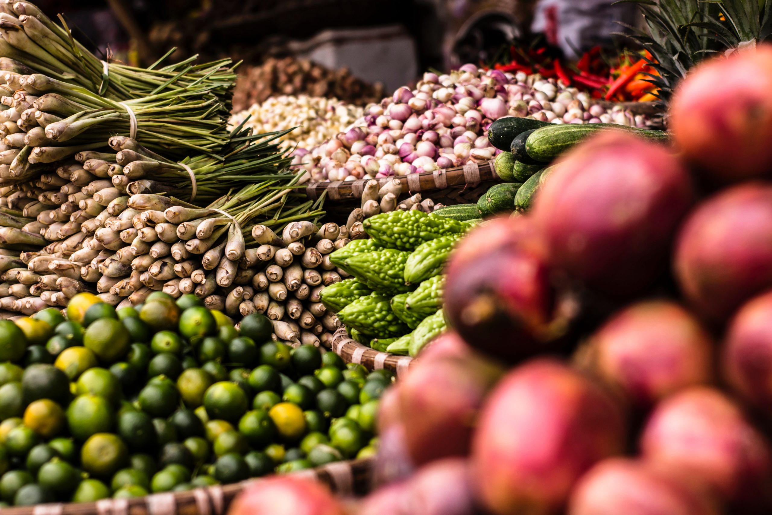 Lemon grass with other vegetables