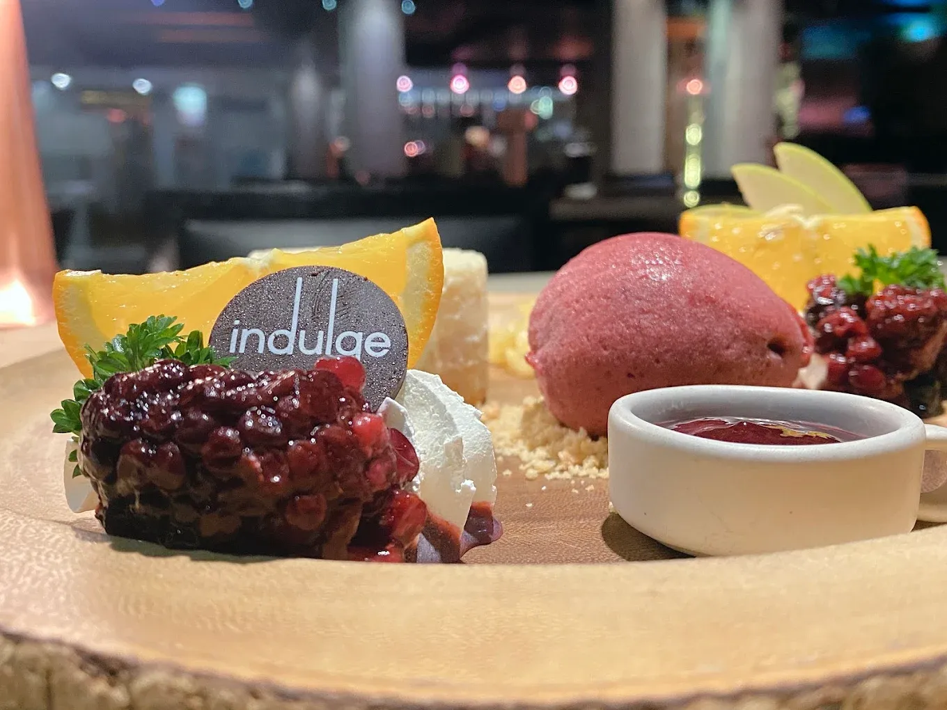 Basil Leaf Kra Phao with rib eye beef at Indulge Bangkok