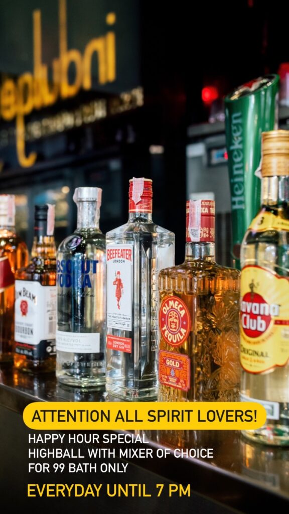 Premium cocktail bar in Bangkok