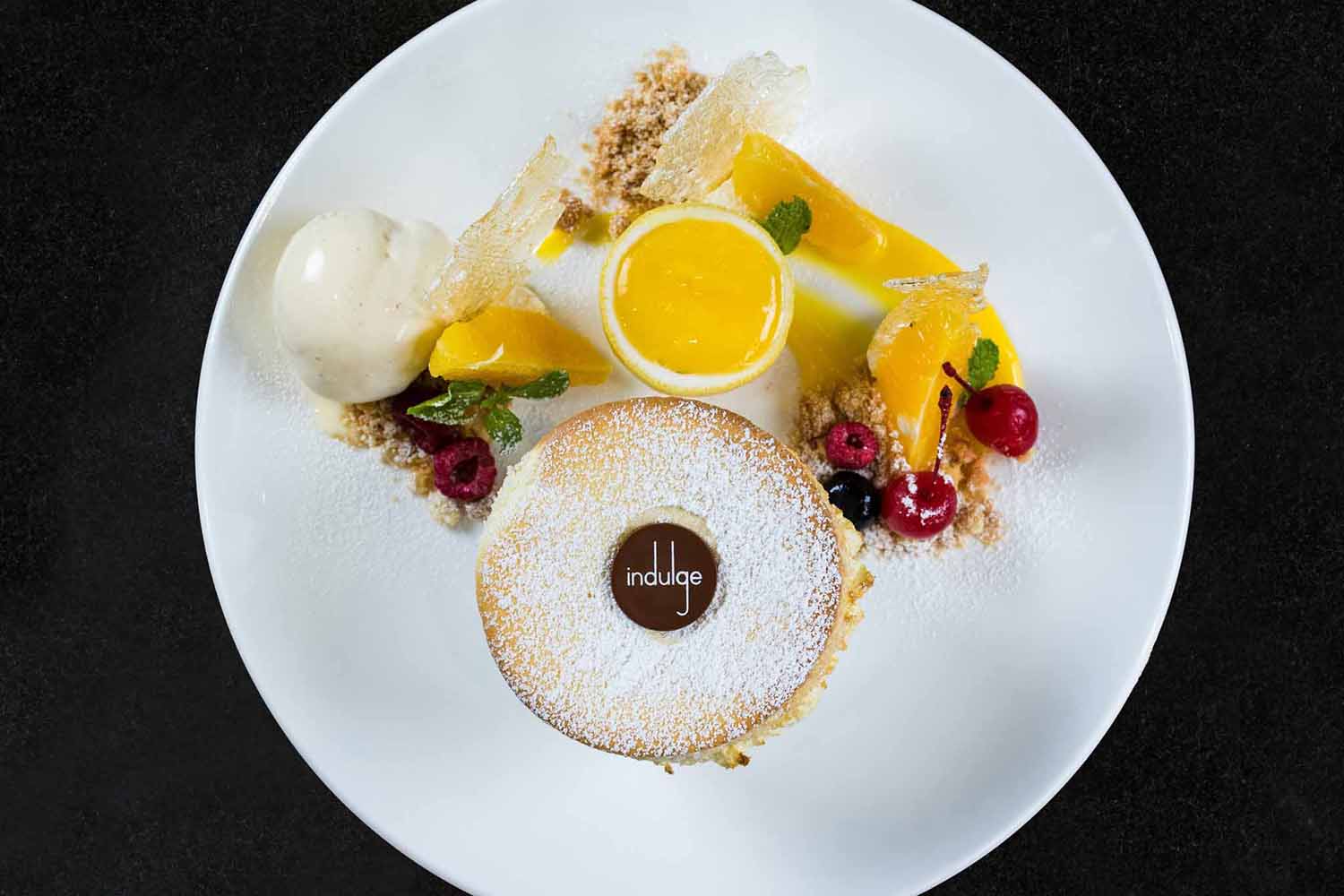 Homemade desserts at Bangkok restaurant